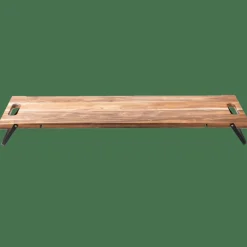 Cheap CASA ACACIA LUX Vassoio Da Portata Nero, Naturale