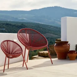 New CASA ACAPULCO Sedia Per Bambini Terracotta