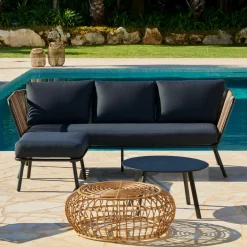 Discount CASA ACAPULCO Set Lounge Naturale