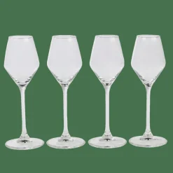 Cheap CASA AFTER DINNER Bicchiere Da Porto Set Di 4 Trasparente