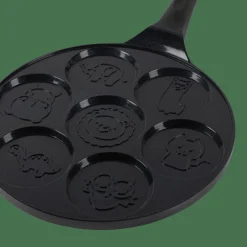 Fashion CASA ANIMAL Padella Per Crêpes Nero