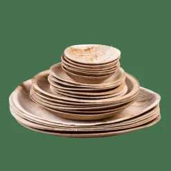 New CASA ARECA LEAF Ciotole Set Di 6 Naturale