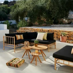 New CASA BAMBOLETTE Panca Lounge Look Bambù