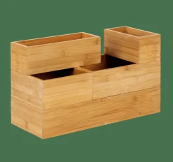 Shop CASA BAMBOO Organiser Per Cassetto Naturale