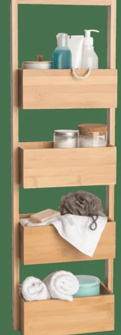 Fashion CASA BAMBOO Scaffale Portatutto Naturale