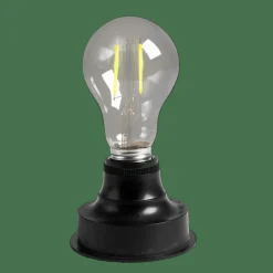 Hot CASA BATI Supporto Lampadina E Batteria E27 Nero