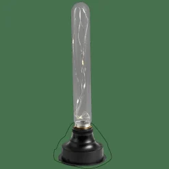Hot CASA BATI Supporto Lampadina E Batteria E27 Nero