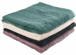 Clearance CASA BIO SOFT Asciugamano Verde Scuro