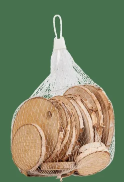 Cheap CASA BIRCH Deco Legno Betulla 15 Pezzi Naturale