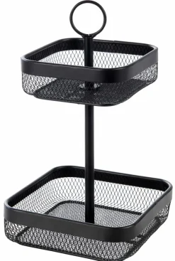 Flash Sale CASA BLACK LUNAR Cesto Ovale 2 Pezzi Nero