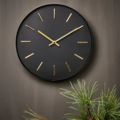Cheap CASA BLACK Orologio Da Parete Nero
