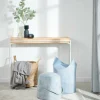 Sale CASA BLOK Mobile Consolle Bianco, Naturale
