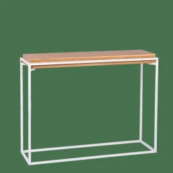 Sale CASA BLOK Mobile Consolle Bianco, Naturale