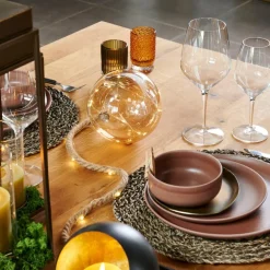 Shop CASA BLOXEM Pallina Decorativa Con 21 Luci Led Dorato