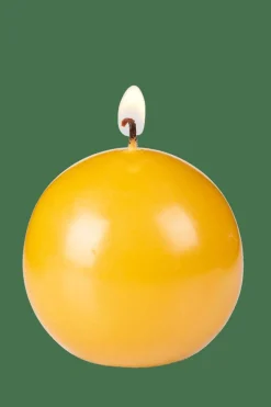 Online CASA BOLA Candela Sferica Giallo