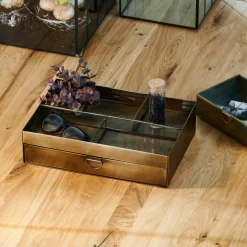 Outlet CASA BRASS Portaoggetti Bronzo
