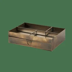 Outlet CASA BRASS Portaoggetti Bronzo