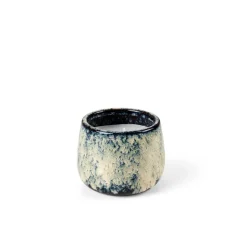 Hot CASA CERAMIC Candela In Vaso Blu