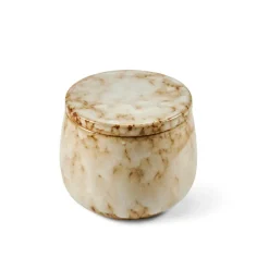 Flash Sale CASA CERAMIC Candela In Vaso Beige
