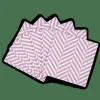 Best Sale CASA CHEVRON Set Di 20 Tovaglioli Viola