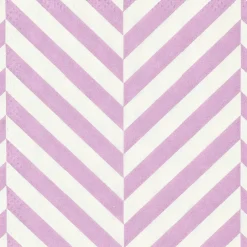 Best Sale CASA CHEVRON Set Di 20 Tovaglioli Viola
