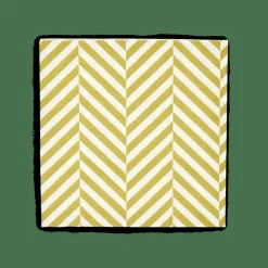 Outlet CASA CHEVRON Set Di 20 Tovaglioli Verde
