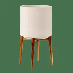 Sale CASA CHIARO Vaso Per Piante Bianco