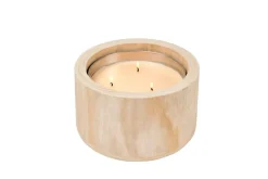 Best Sale CASA CITRONELLA WOOD Candela Da Esterni Beige
