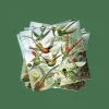 Fashion CASA COLIBRI Set Di 20 Tovaglioli Multicolore