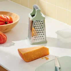 Hot CASA CUISINO Grattugia A Torre Con Cassetto Menta