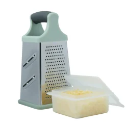 Hot CASA CUISINO Grattugia A Torre Con Cassetto Menta