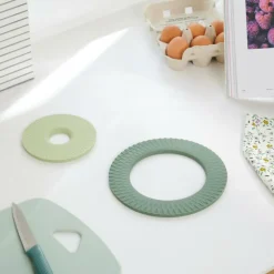Sale CASA CUISINO Sottopentola Set Da 2 2 Colori Menta, Verde Scuro