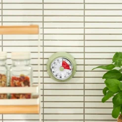Hot CASA CUISINO Timer Retro Con Calamita Menta