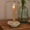 New CASA CURL Candele Set Da 2 Beige