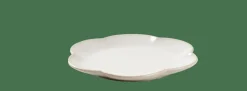Discount CASA DAHLIA FLOWER Piatto Bianco