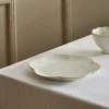 Store CASA DAHLIA FLOWER Piatto Bianco