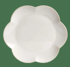Online CASA DAHLIA FLOWER Piatto Bianco