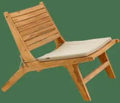Outlet CASA DARMA Sedia Lounge Naturale
