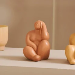 New CASA DIVA Ceramica Decorativa Marrone