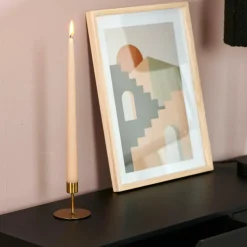 Shop CASA DUO Candele Da Cena Set Di 2 Beige