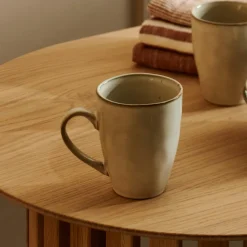 Sale CASA EARTH MARL Mug Con Manico 30 CL Crema