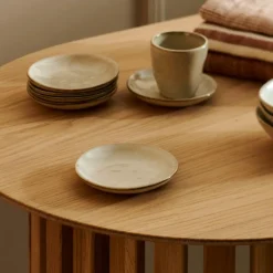 Best Sale CASA EARTH MARL Piatto Crema