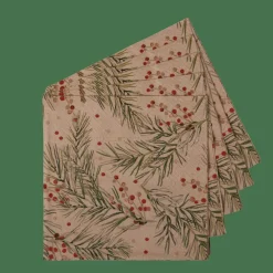 Discount CASA ECO HOLLY Set Di 20 Tovaglioli Multicolore