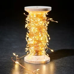 New CASA ELLI Filo Luminoso Clust 200 Luci Led Rame