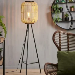 Discount CASA EMILIE Lampada Da Terra Nero