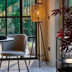 Discount CASA EMILIE Lampada Da Terra Nero