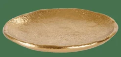 Clearance CASA ERBA Piatto Portacandele Dorato