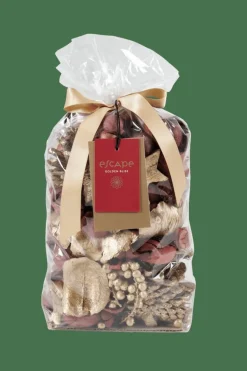 Fashion CASA ESCAPE GOLDEN BLISS Pot-pourri Bordeaux
