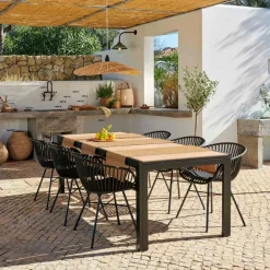 New CASA ETHAN & LOIC Set Da Giardino Nero