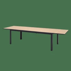Discount CASA ETHAN Tavolo Allungabile Nero, Naturale